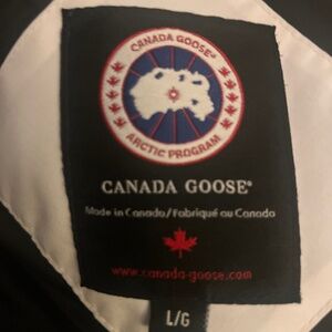 White Canada Goose Jacket- Authentic